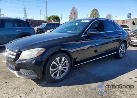 2016 Mercedes-Benz C 300 from USA, damaged, VIN 55SWF4JB9GU164521